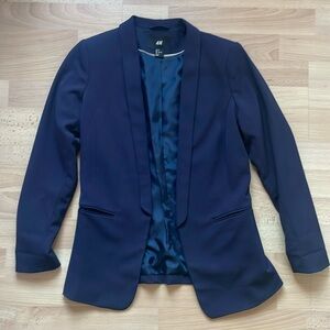 H&M Navy Blue Women’s Blazer sz 4